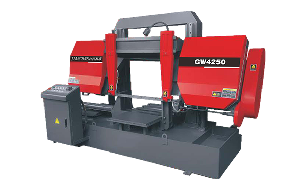 乡城GW4250双柱龙门卧式带锯床